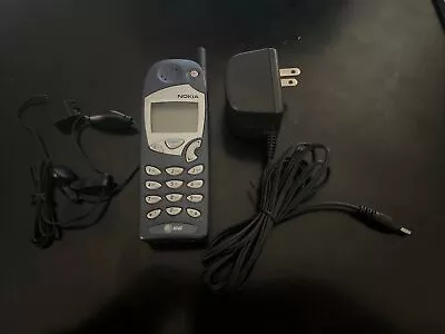 VINTAGE Nokia 5165 AT&T Black Cell Phone UNTESTED • $14.99