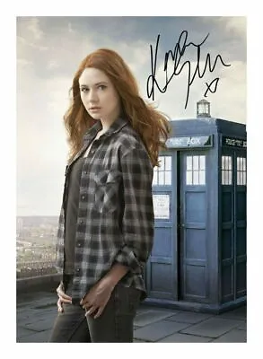 Karen Gillan Autograph Signed Pp Photo Poster • £6.89