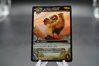 El Pollo Grande - Scratched USED LOOT Card World Of Warcraft TCG MOUNT! • $99.99