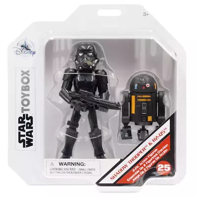 Disney Star Wars Shadow Trooper & Astromech Droid R2-Q5 Toybox Action Figures • $30