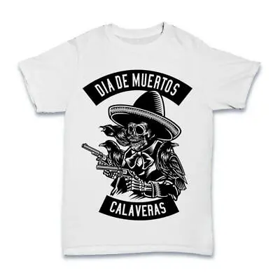 £12.99 • Buy Dia De Los Muertos T Shirt Tattoo Lady Adult Dead Day Calaveras Sullen S-3XL