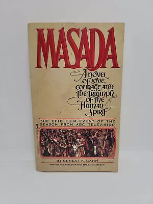 Masada By Ernest K. Gann • $16.95