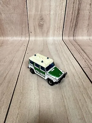 Matchbox Mercedes Benz 280 GE Polizei German Police Car VINTAGE 1984 White Green • $11.63