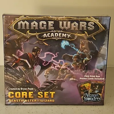 MAGE WARS ACADEMY CORE SET BEASTMASTER VS WIZARD STAND ALONE RPG GAME Sealed/New • $14.99