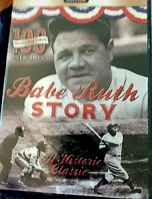 Babe Ruth Story New DVD 100th Anniversary The Great Bambino 1914-2014  New • $6.95