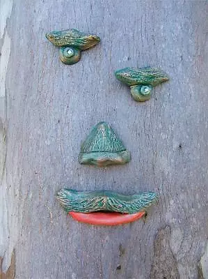 Tree Face Mould - Garden Ornament For Trees Fences Walls Etc New -  Albert  • $37.99