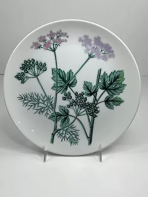 Horchow Botanical Herb Seed Salad Plate Coriander Replacement Made In Japan • $12.99