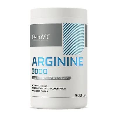 £20 • Buy Ostrovit Arginine 3000 Capsules Nitric Oxide Amino Acid Booster 300 Caps