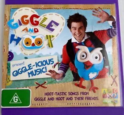 Giggle & Hoot Present - Giggle-Icious Music! DVD (Region 4 2011) Free Post • $10.99