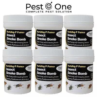 Bed Bug Killer Treatment PRO Smoke Fumer Home Pest Fogger Smoker TIN • £14.45