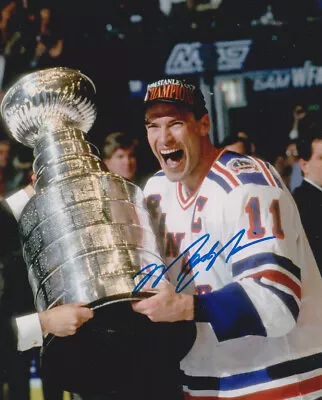 Mark Messier Signed 8x10 Photo Autograph New York Rangers • $50