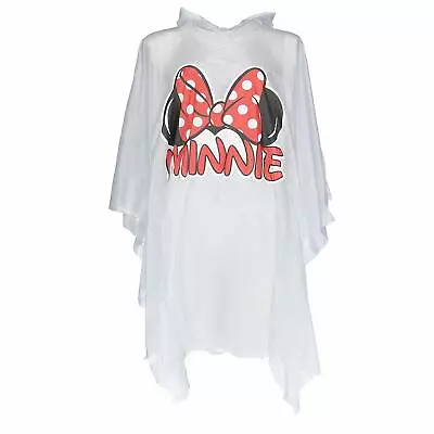 New Disney Kid's Minnie Mouse Ears Rain Poncho • $13.61