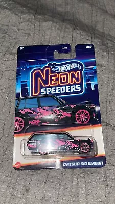 2024 HOT WHEELS Neon Speeders - Datsun 510 Wagon 2/8 • $11.99