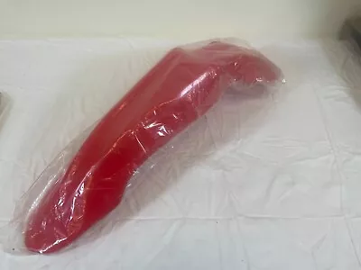 Universal Front Fender Mudguard Plastic For Motorcycle Off Road Dirt Bike Red • $10