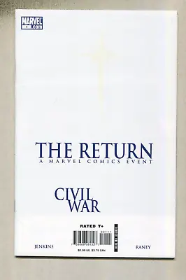 Civil War- The Return  #1  NM Blank Sketch Cover VARIANT Marvel Comics   D7 • $4.99