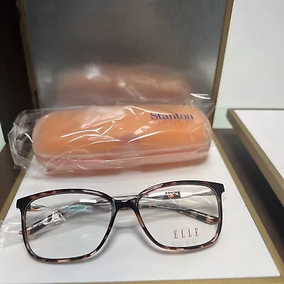 New ELLE Eyeglasses EL13419 Tortoise Frame 54-15-135 • $39.20