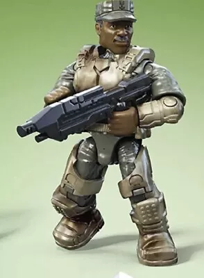 SGT JOHNSON FIGURE FROM ​MEGA Halo 20th Anniversary Character Pack Halo Infinite • $9.99