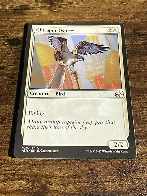 Ghirapur Osprey 20/184 Aether Revolt Magic The Gathering MTG C9588* • $1.47