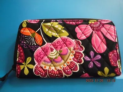 Vera Bradley Accordian Wallet In Pirouette Pink Nwot • $32.95