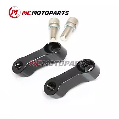 Reverse M10 Mirror Risers Adapter For Vmax 1700 VMX1700 13 14 15 16 17 18 19 20 • $33.03