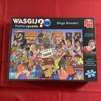 Jumbo: Wasgij Mystery 19 1000 Piece Jigsaw Puzzle (19182) New & Sealed • £9.95