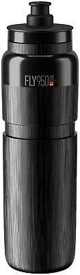 Elite SRL Fly Tex Water Bottle - 950ml Black • $13.90