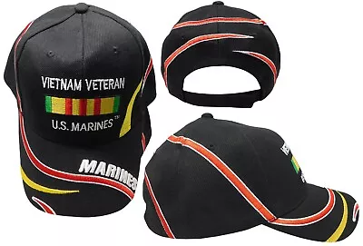 Usmc Marine Corps Vietnam Veteran W/ Combat Action Ribbon Hat Ega Semper Fi • $12.88