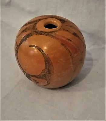 Frieda Poleahla Hopi Artist - Pottery Vase Or Candle Holder Signed On Bottom • £115.82