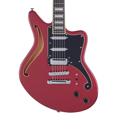 D'Angelico Premier Bedford SH Semi Hollow Body Electric Guitar Oxblood W/Bag • $699.95