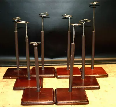 8 Doll Display Stands Action Man Barbie Etc • £40