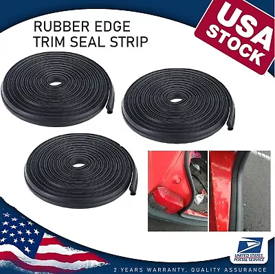3Roll EPDM Rubber Trim Seal With Top Bulb For Car Boat RV Truck&Home Application • $55.99