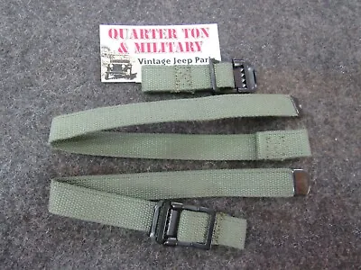 Axe And Shovel Strap Premium Kit Fit Willys MB GPW M38  G503 G740 Jeep • $26.50