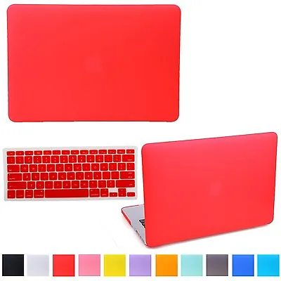 Laptop Rubberized Cover Case Hard Shell For Macbook Air/Pro/Retina 11  13  15  • $13.25