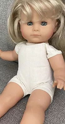 1995 Zapf Sleepy Eyed Doll 16” Cloth Body • $25