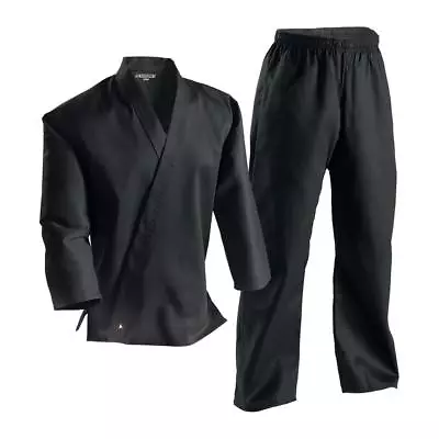 Century Black 7oz Middleweight Martial Arts Uniform Gi Size 4 • $34.49