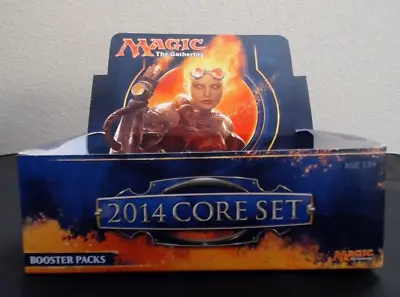 MTG - 2014 CORE SET (M14) - EMPTY Booster Box USED • $14.54