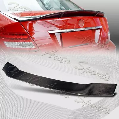 For 2008-2014 Mercedes C-Class W204 PSM Sty Real Carbon Fiber Rear Trunk Spoiler • $128.99