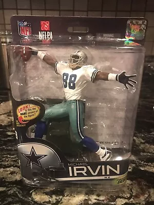 MCFARLANE NFL Dallas Cowboys Michael Irvin Series 33 Case Fresh • $39.99