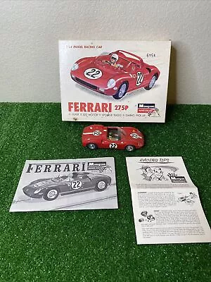 1965 Monogram Model Racing 1/24 Ferrari 275P With Box • $199.99