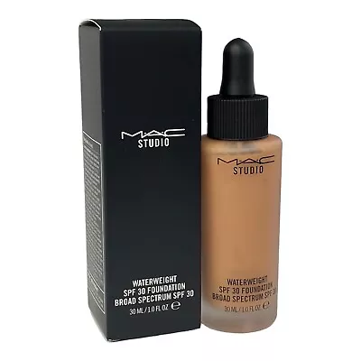 MAC Studio Waterweight SPF30 Foundation NW35 Long Wearing Sheer Coverage 1oz NIB • $23.35