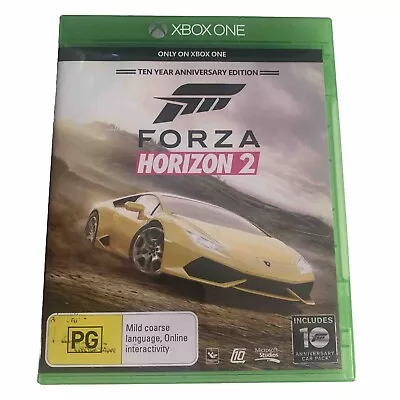 Forza Horizon 2 Xbox One 10 Year Anniversary Edition VGC FREE Tracked Au Post • $22.90