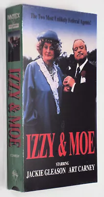 IZZY & MOE New VHS Art Carney Jackie Gleason Prohibition Federal Agents Comedy • $3.77