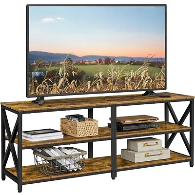 TV Stand Entertainment Center TV Console With 3 Storage Shelf For 70 Inches TV • $118.99