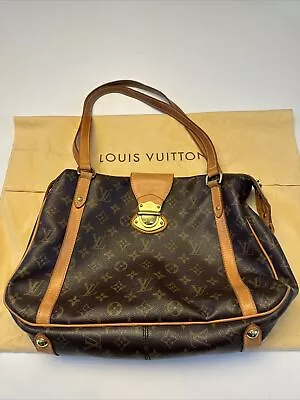 Pre-Owned / USED Louis Vuitton Vintage Tote Bag Buckle Details • $102.50