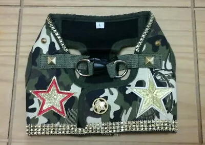 Dogs Harness Size Large/small Dog Camouflage Designer  Vest Harness.  • £12.99