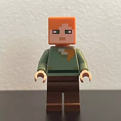 LEGO MINECRAFT Alex Minifigure (MIN0170) Lot #6 • $6.50