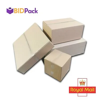 Royal Mail Small Parcel / Large Letter Corrugated Cardboard Postal Boxes & Wraps • £6.40