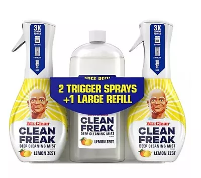 Mr. Clean Clean Freak Deep Cleaning Mist Multi-Surface Spray + Refill .... • $27.48