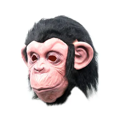 Ape Monkey Gorilla Latex Mask W/Hair For Halloween Costume King Kong Props • $16.99