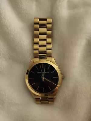 Michael Kors Men's Stainless Steel Bracelet Watch Gold MK8621 • $55